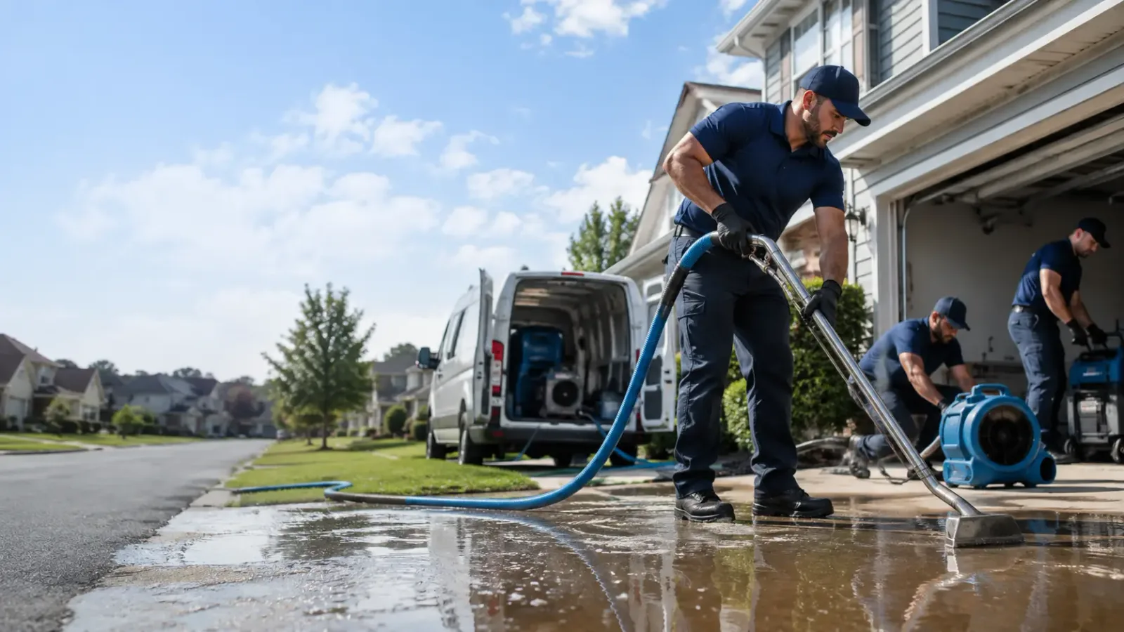 Flood Damage Restoration in Sentinel, OK